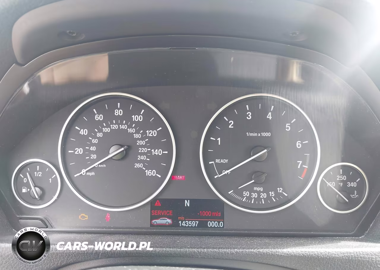 2013 BMW 328I VIN:WBA3C1G55DNR47925 - 7