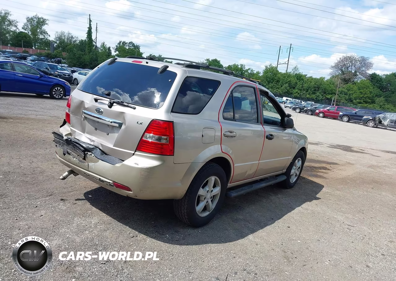 2007 Kia Sorento Lx VIN:KNDJD736175671403 - 4