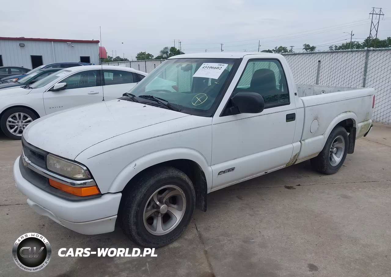 1999 Chevrolet S-10 Ls VIN:1GCCS1444X8111589 - 2