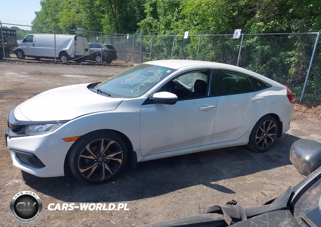2019 Honda Civic Sport VIN:2HGFC2F85KH599035 - 14