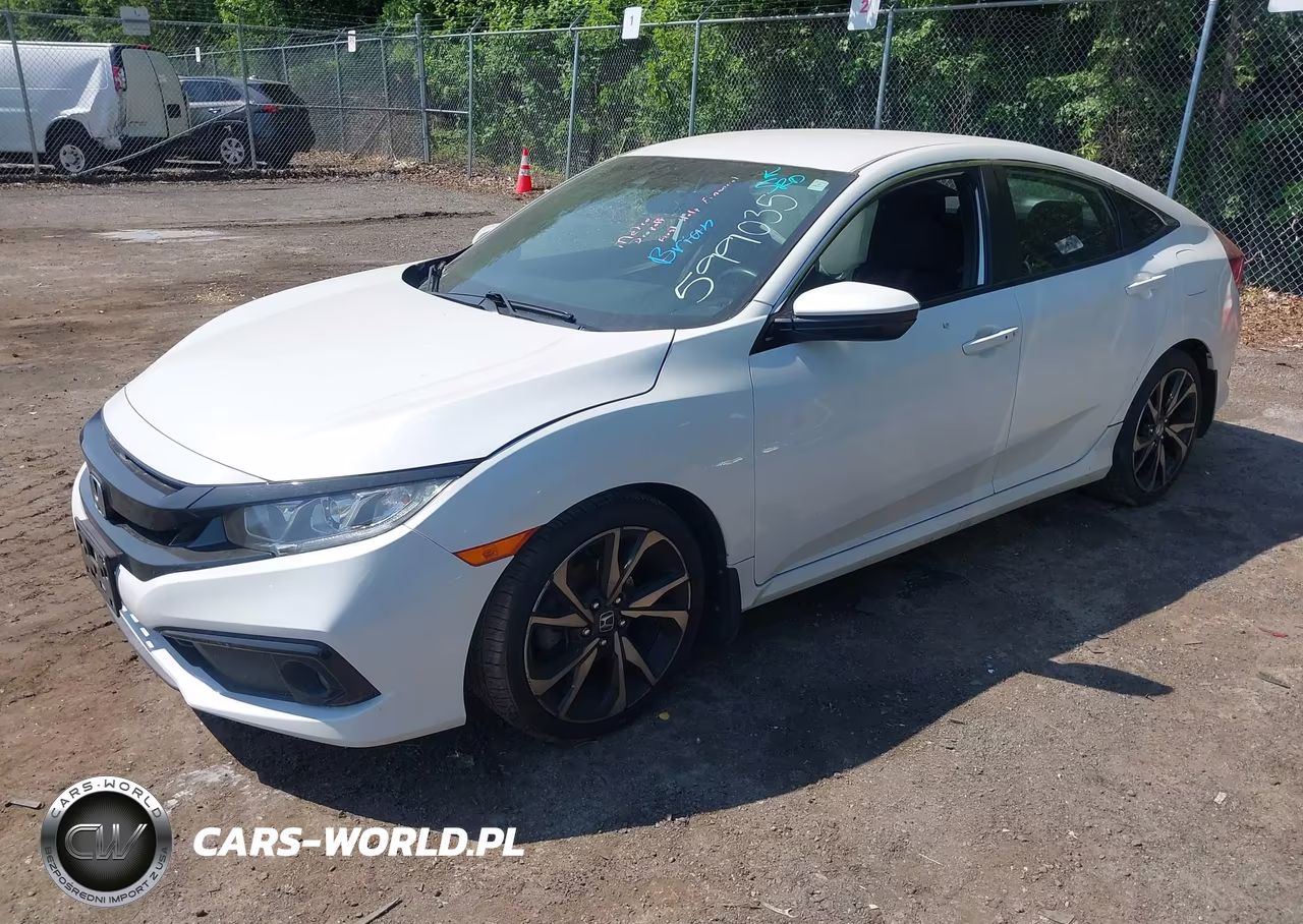 2019 Honda Civic Sport VIN:2HGFC2F85KH599035 - 2