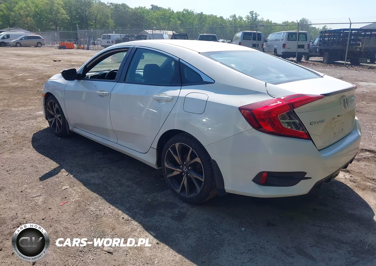 2019 Honda Civic Sport VIN:2HGFC2F85KH599035 - 3