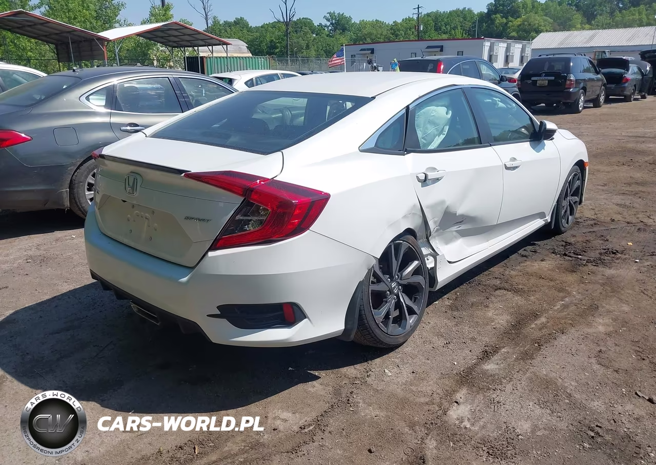 2019 Honda Civic Sport VIN:2HGFC2F85KH599035 - 4