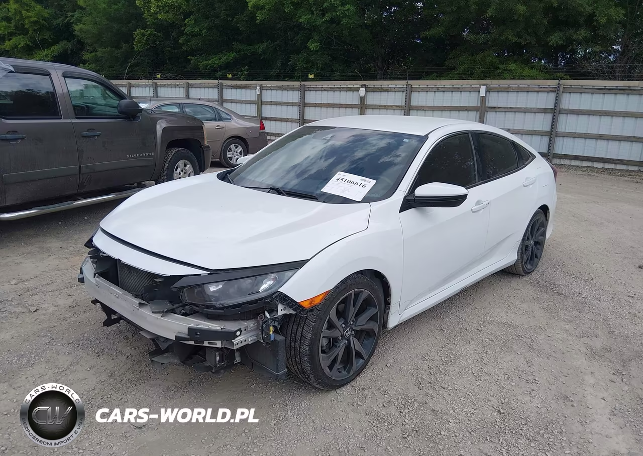 2021 Honda Civic Sport VIN:2HGFC2F85MH500295 - 2
