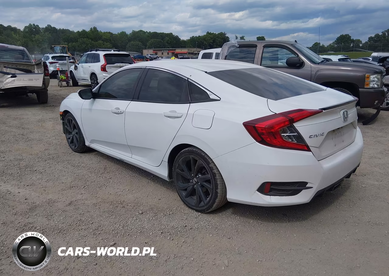 2021 Honda Civic Sport VIN:2HGFC2F85MH500295 - 3