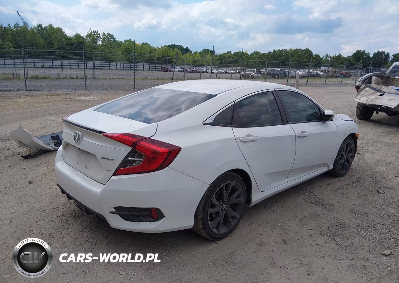 2021 Honda Civic Sport VIN:2HGFC2F85MH500295 - 4