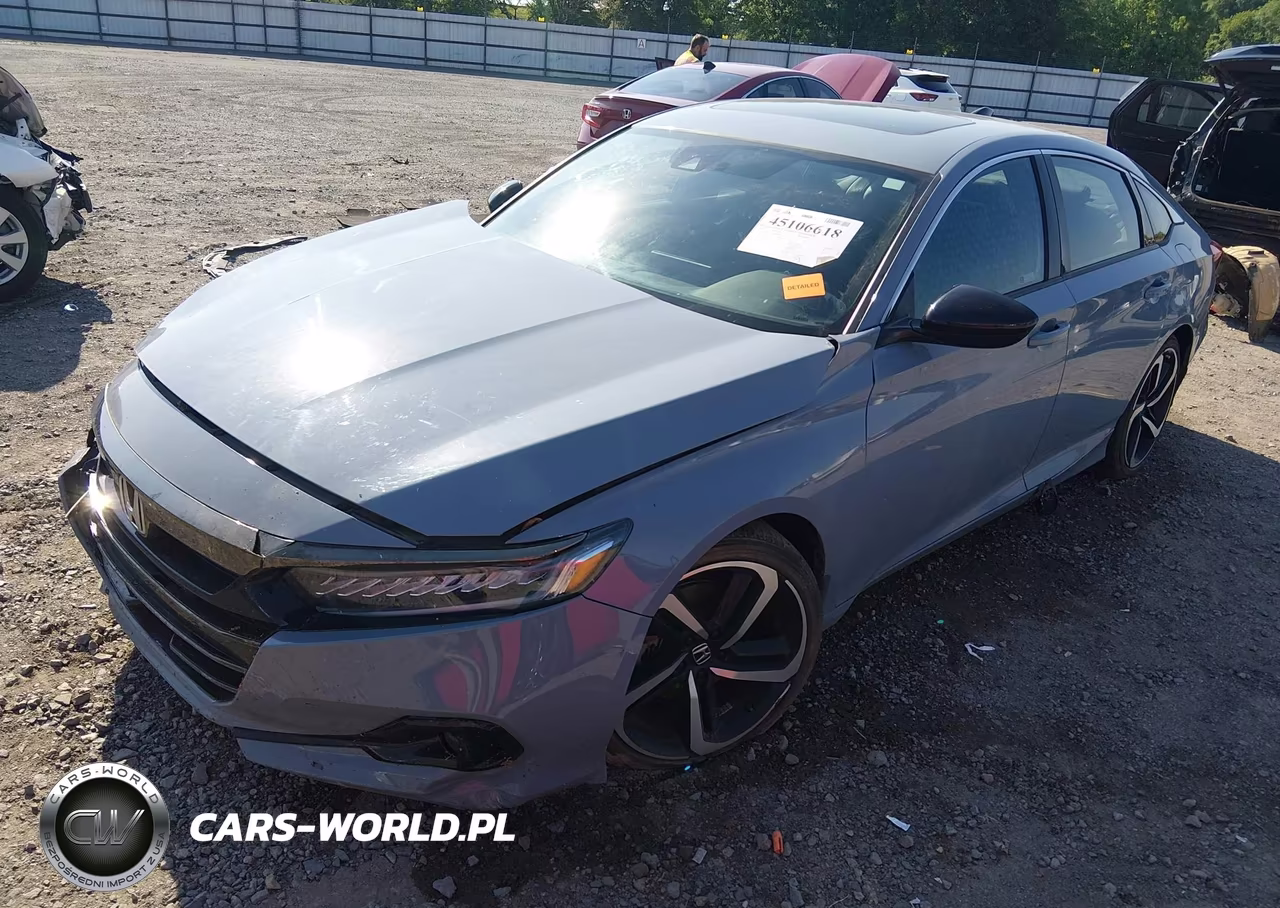 2022 Honda Accord Sport 2.0T VIN:1HGCV2F37NA016663 - 2