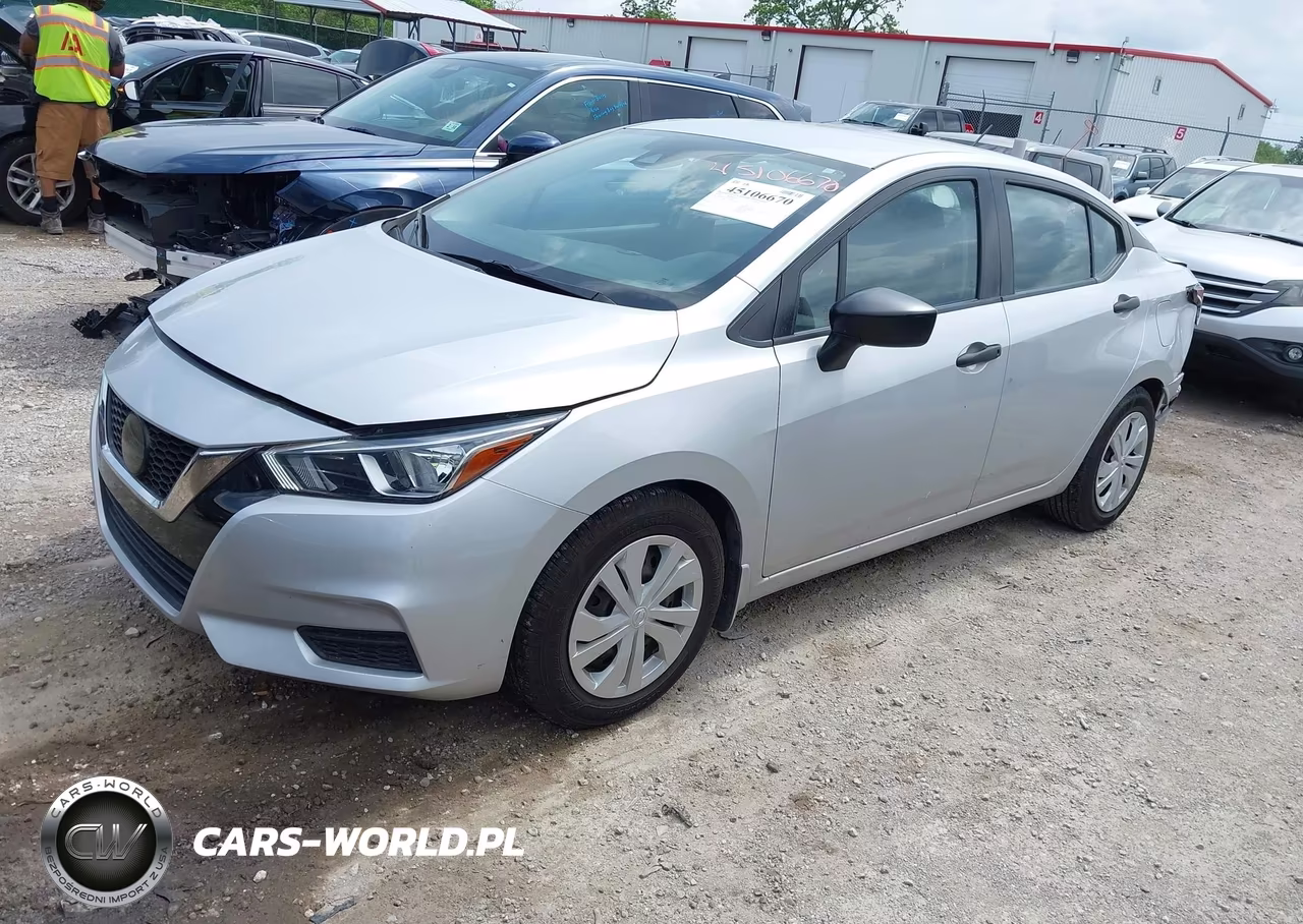 2020 Nissan Versa S Xtronic Cvt VIN:3N1CN8DV7LL866873 - 2