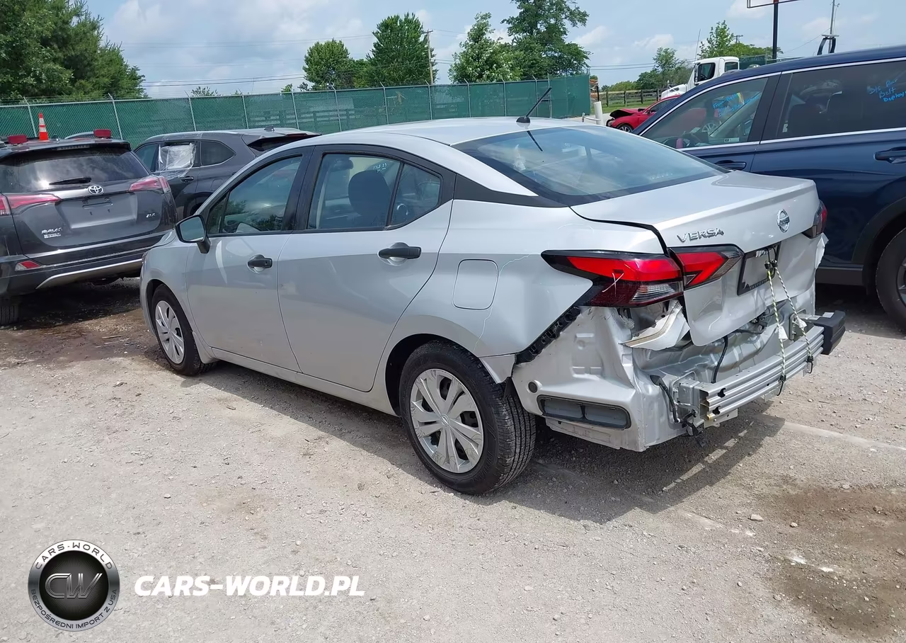 2020 Nissan Versa S Xtronic Cvt VIN:3N1CN8DV7LL866873 - 3