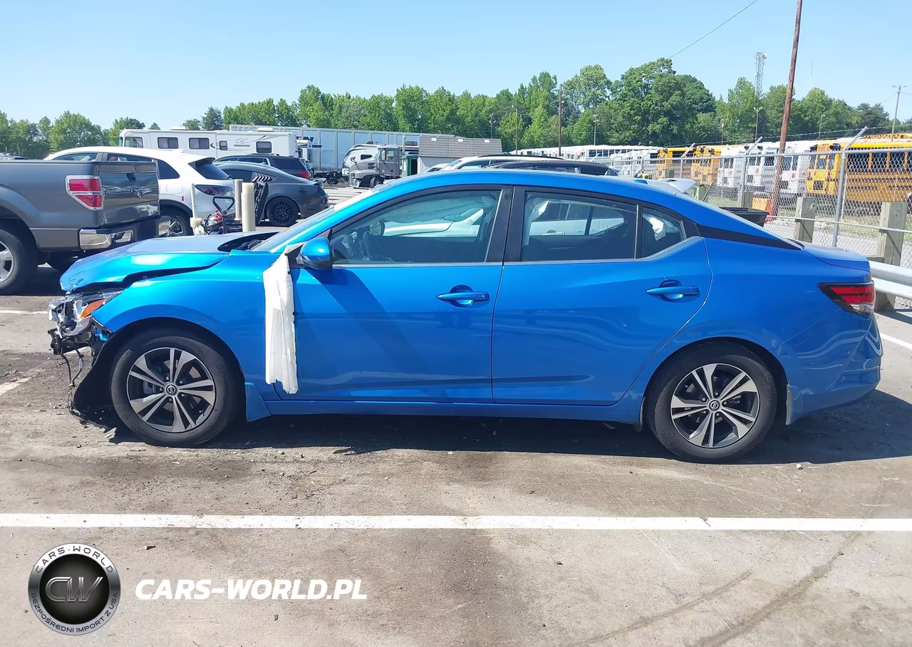2021 Nissan Sentra Sv Xtronic Cvt VIN:3N1AB8CV9MY274509 - 13