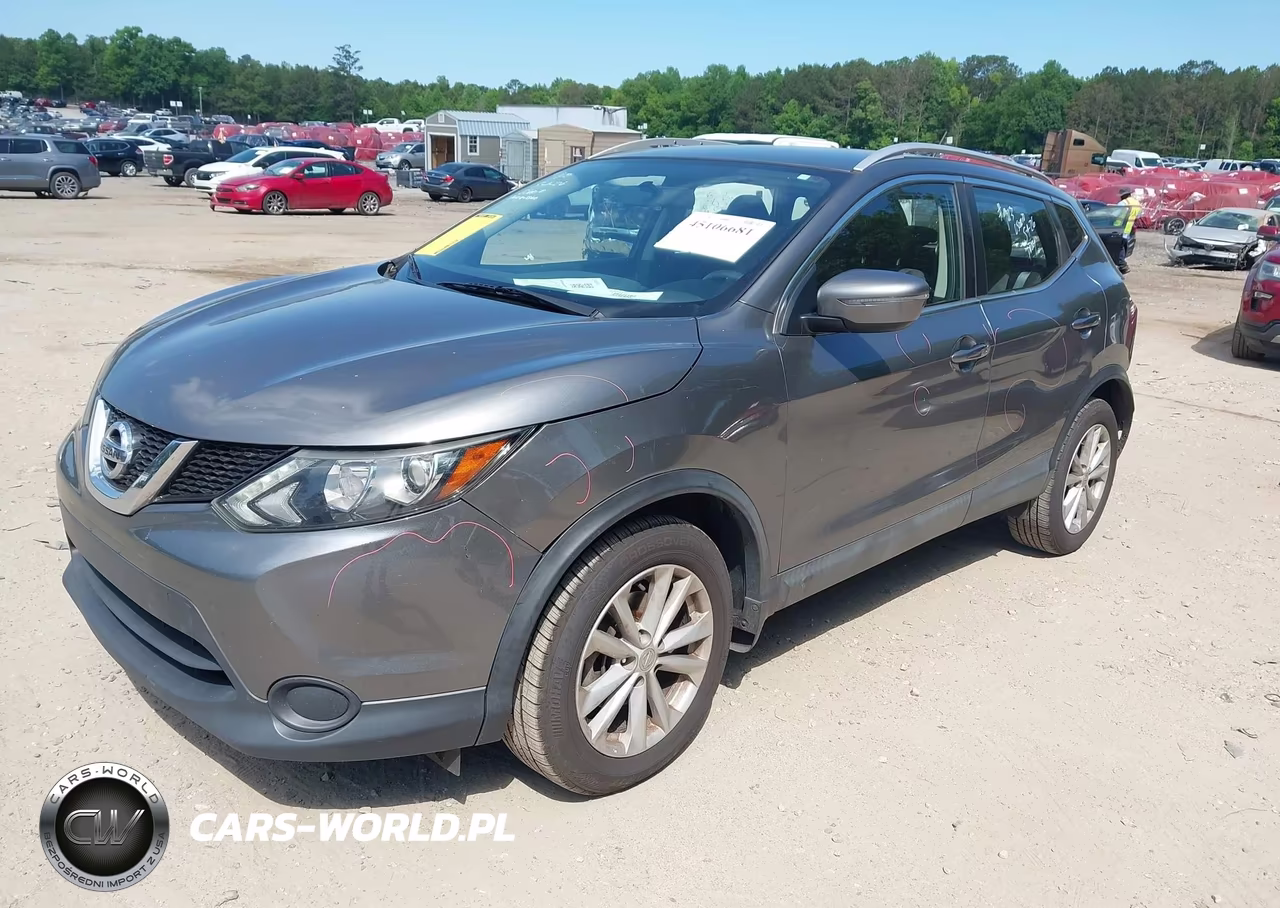 2017 Nissan Rogue Sport Sv VIN:JN1BJ1CR6HW126607 - 2