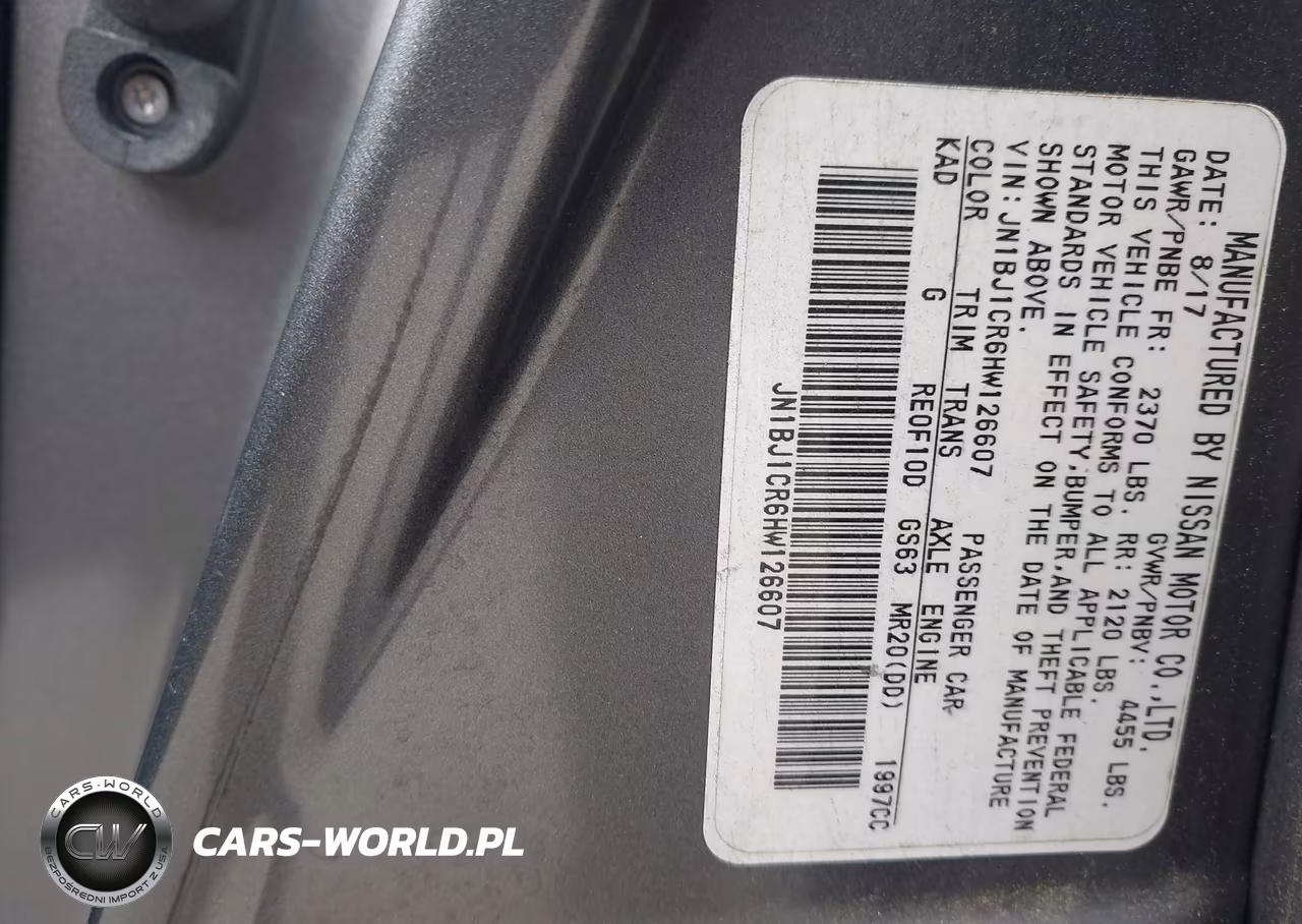 2017 Nissan Rogue Sport Sv VIN:JN1BJ1CR6HW126607 - 9