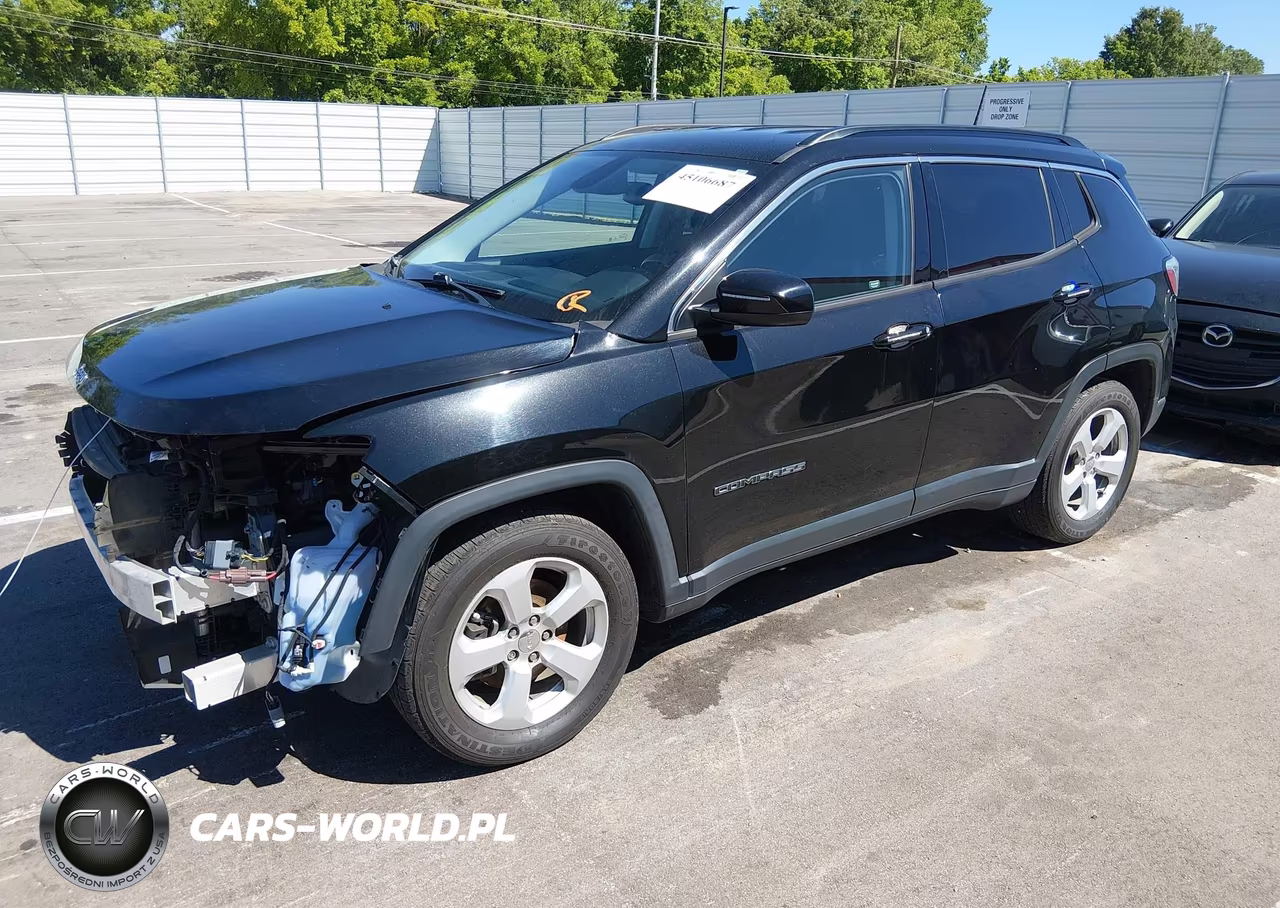 2019 Jeep Compass Latitude Fwd VIN:3C4NJCBB7KT685431 - 2