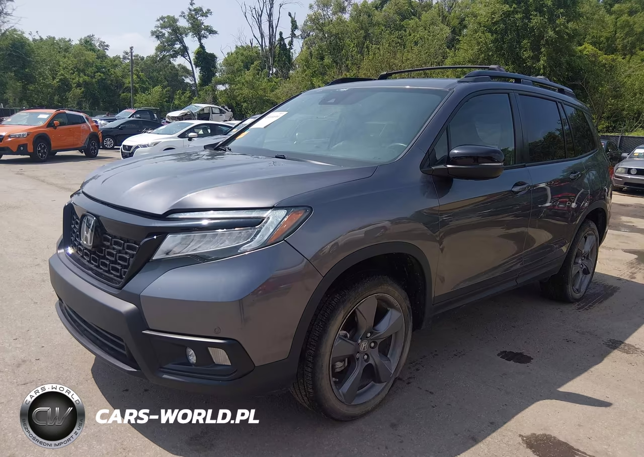 2021 Honda Passport Awd Touring VIN:5FNYF8H90MB024034 - 2