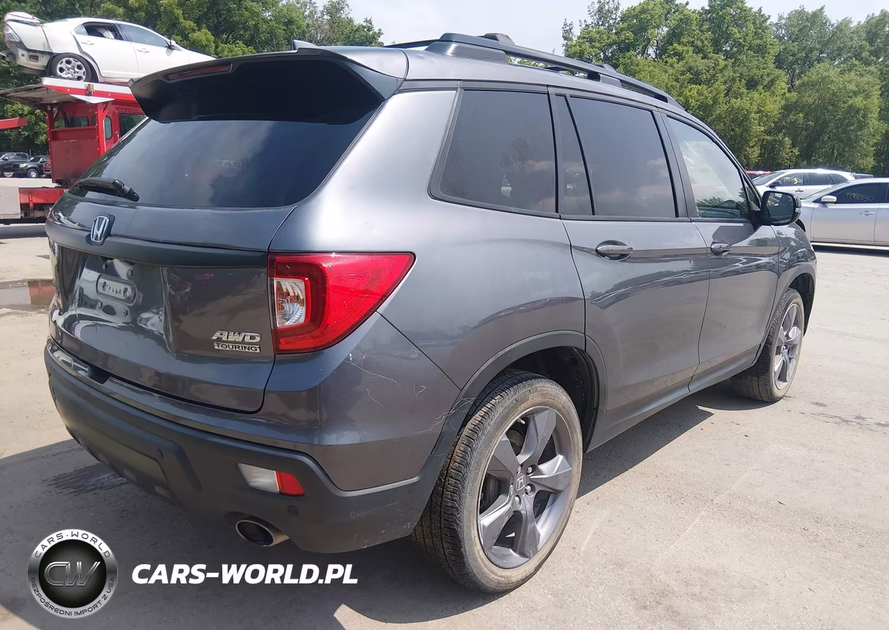 2021 Honda Passport Awd Touring VIN:5FNYF8H90MB024034 - 4