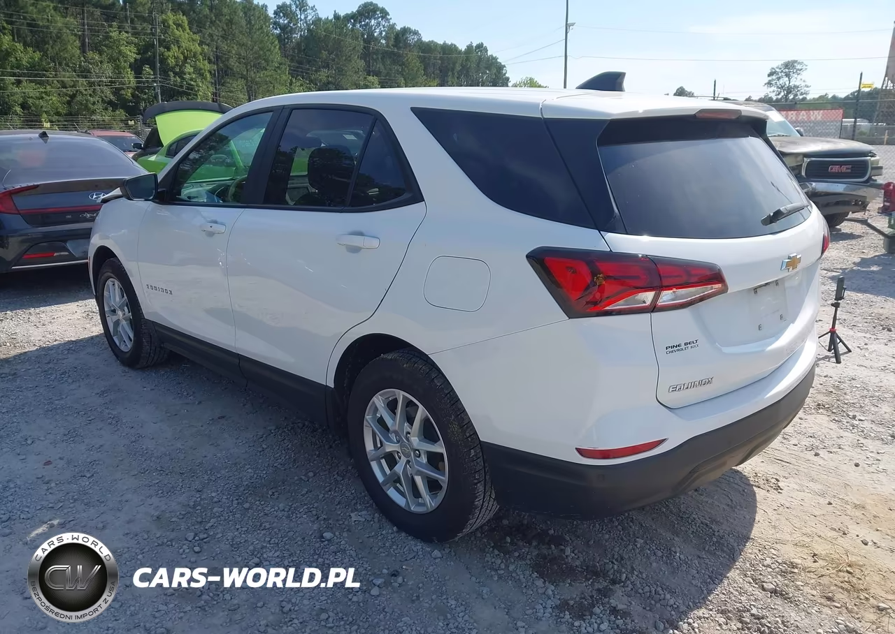 2022 Chevrolet Equinox Fwd Ls VIN:3GNAXHEV0NS169185 - 3