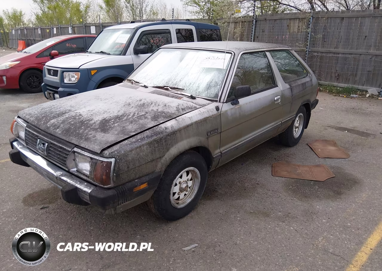 1981 Subaru Gl 4Wd VIN:JF2AF53B6BE124309 - 2