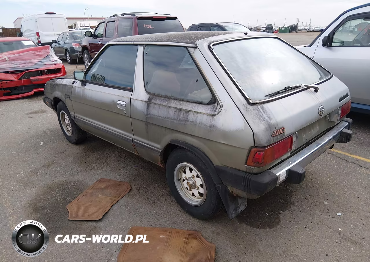 1981 Subaru Gl 4Wd VIN:JF2AF53B6BE124309 - 3