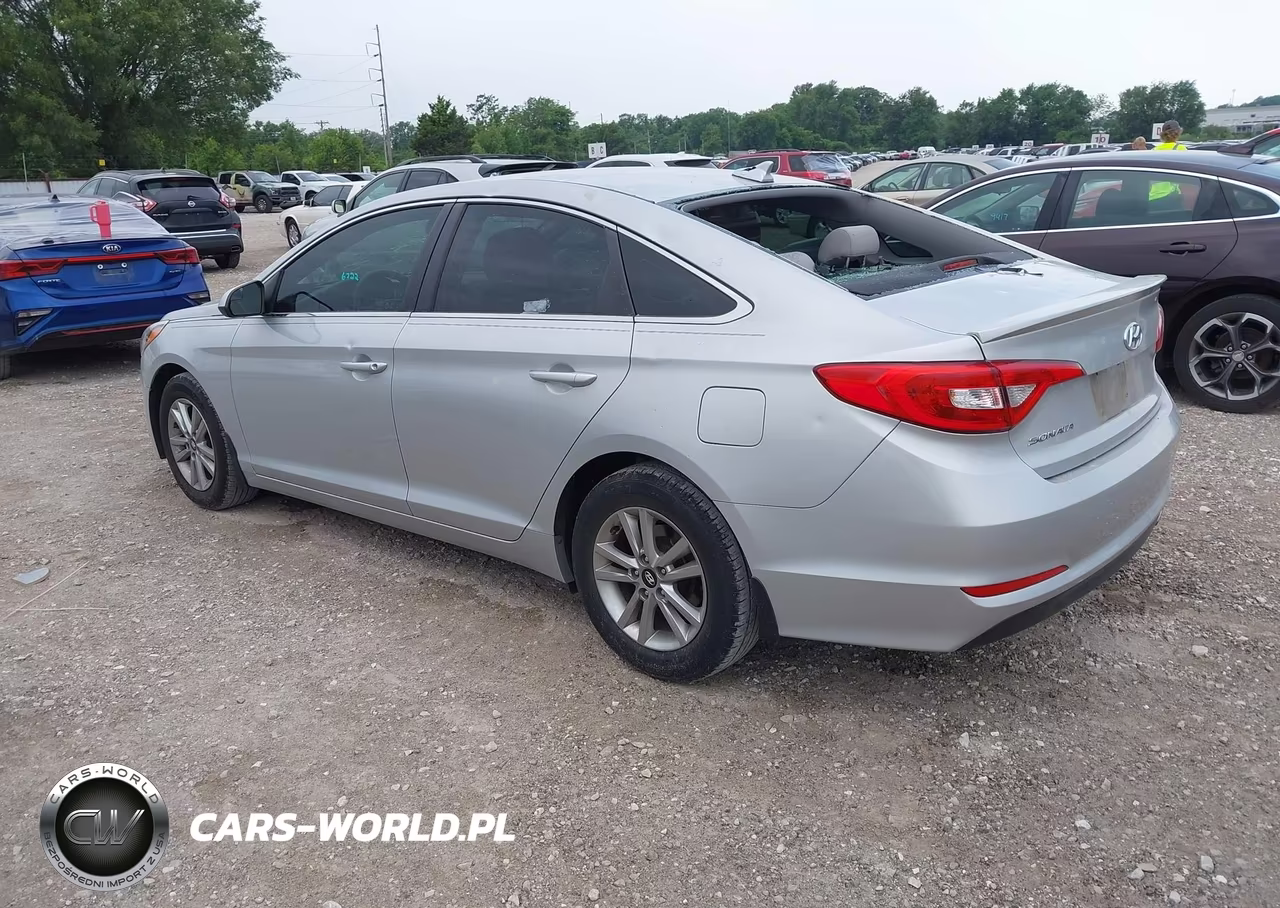 2016 Hyundai Sonata Se VIN:5NPE24AF8GH298613 - 3