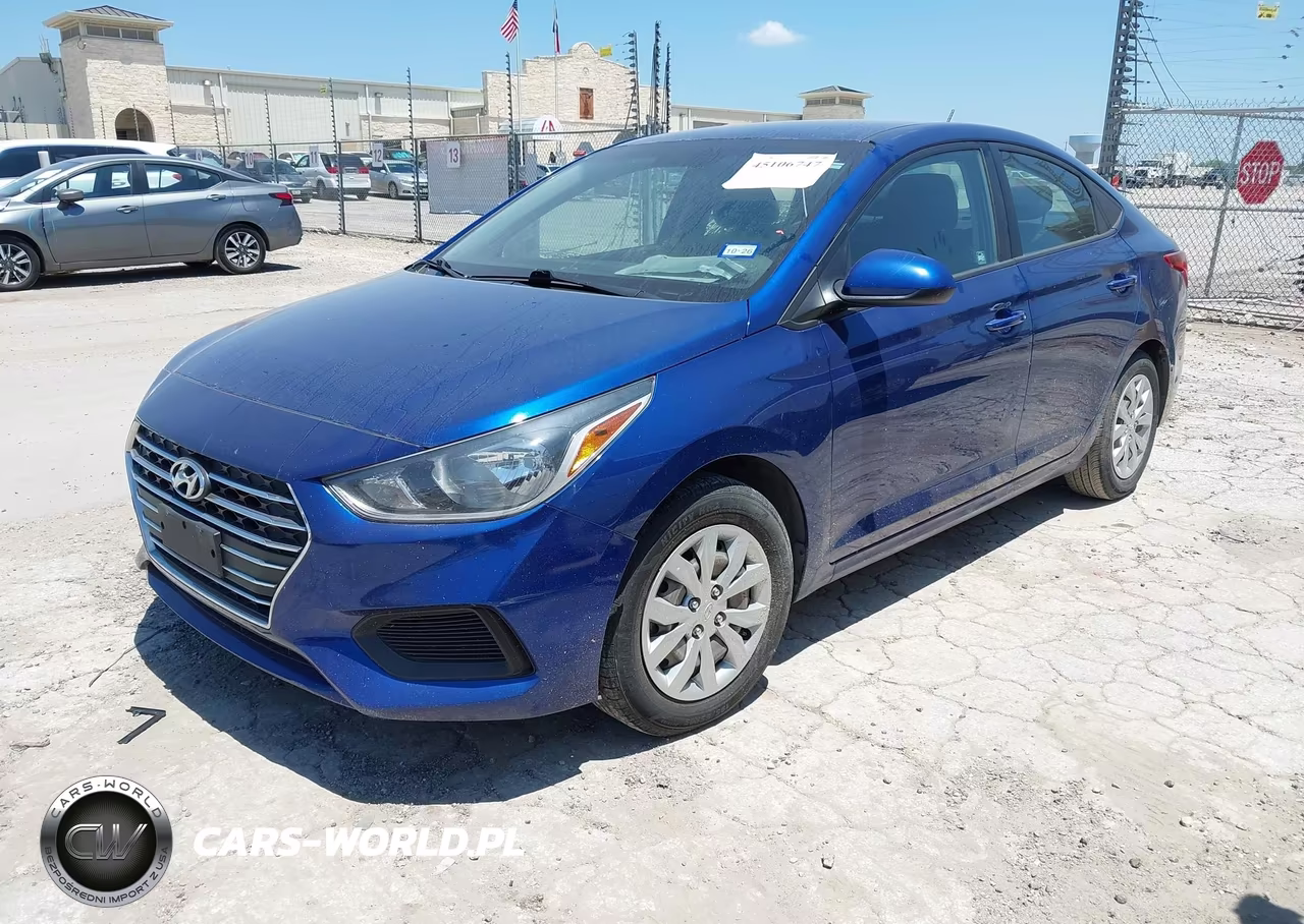 2021 Hyundai Accent Se VIN:3KPC24A60ME147465 - 2
