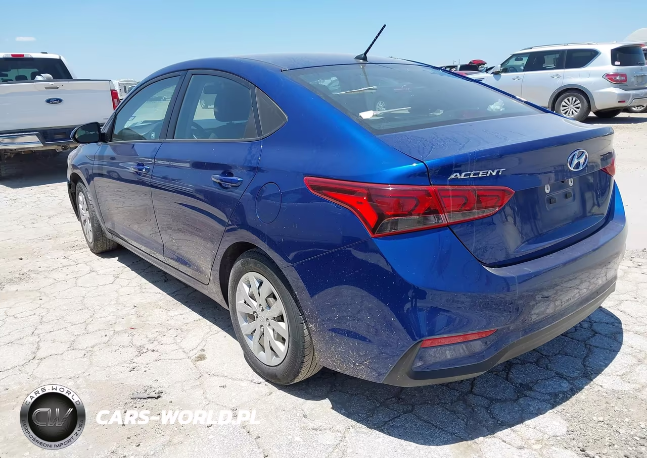 2021 Hyundai Accent Se VIN:3KPC24A60ME147465 - 3