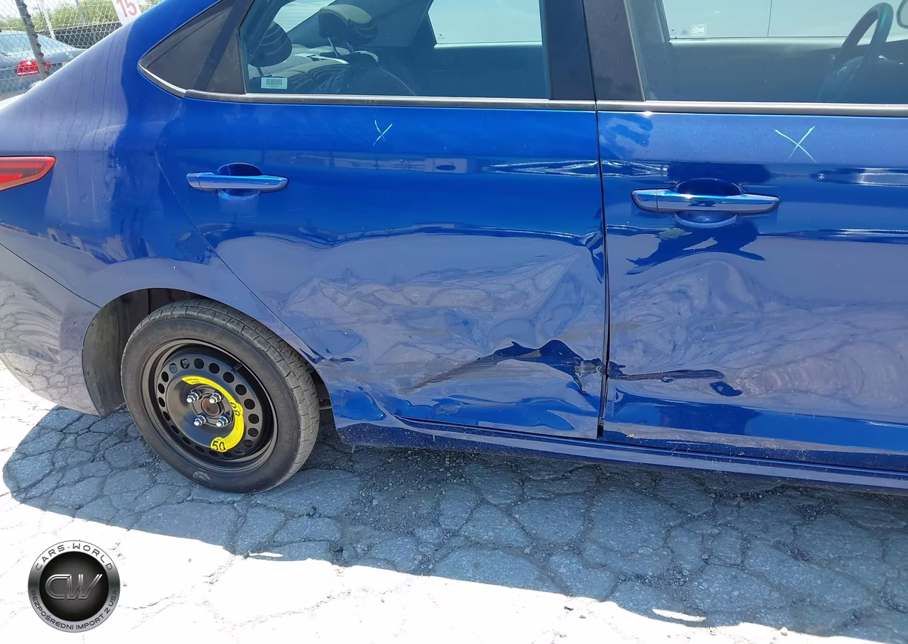 2021 Hyundai Accent Se VIN:3KPC24A60ME147465 - 6