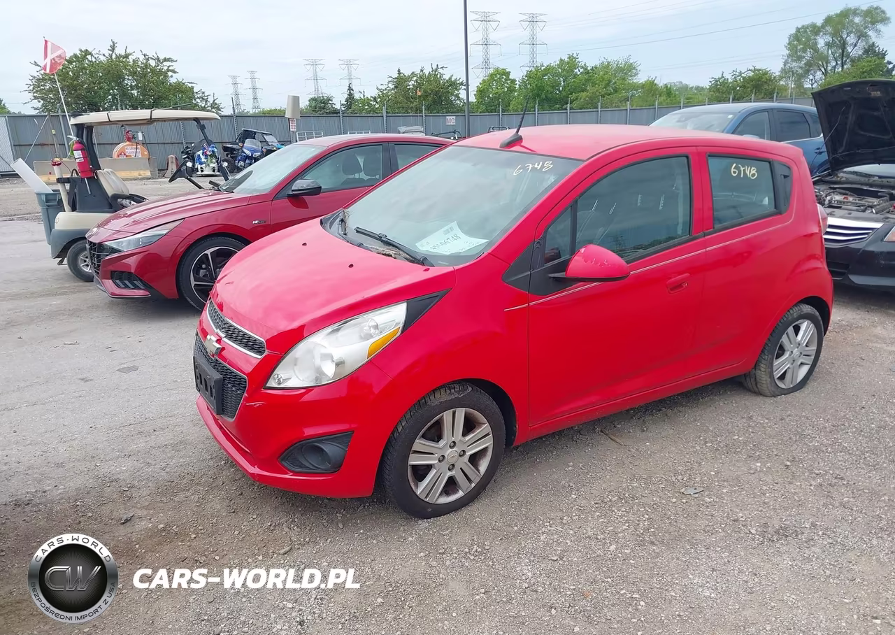2014 Chevrolet Spark 1Lt Auto VIN:KL8CD6S9XEC582414 - 2