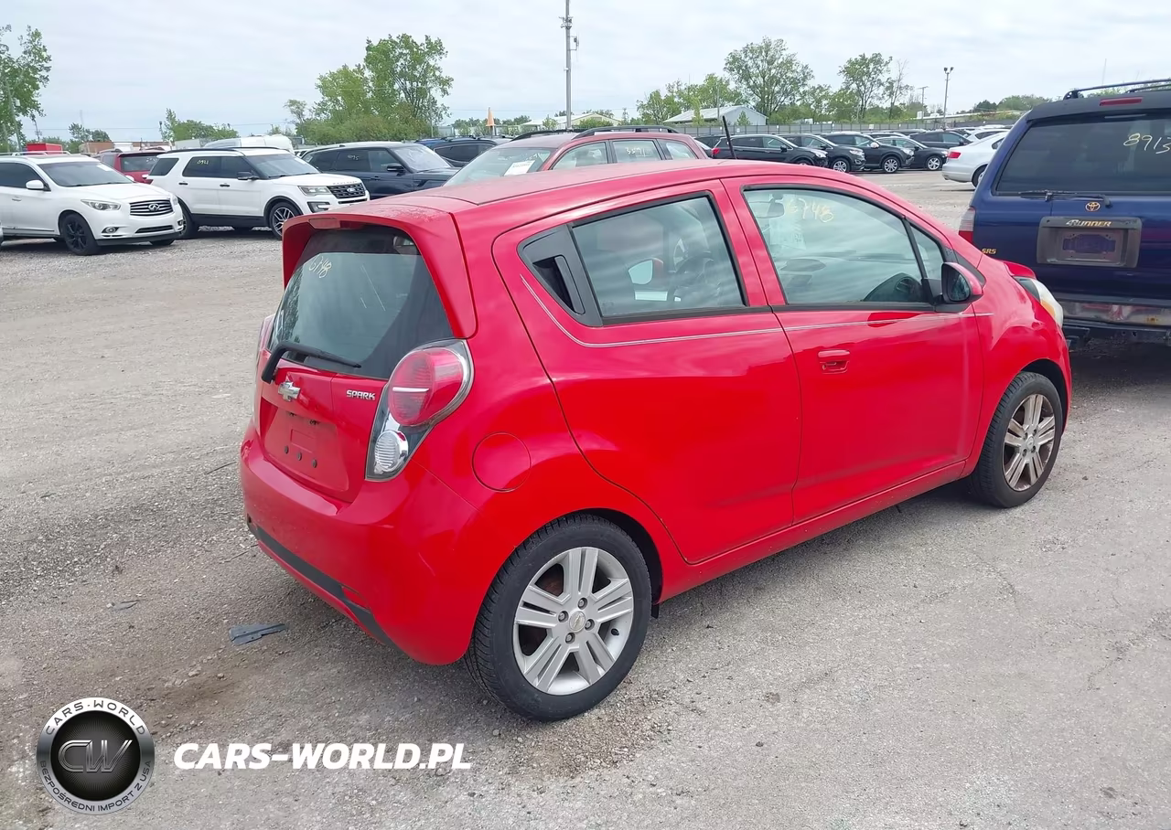 2014 Chevrolet Spark 1Lt Auto VIN:KL8CD6S9XEC582414 - 4