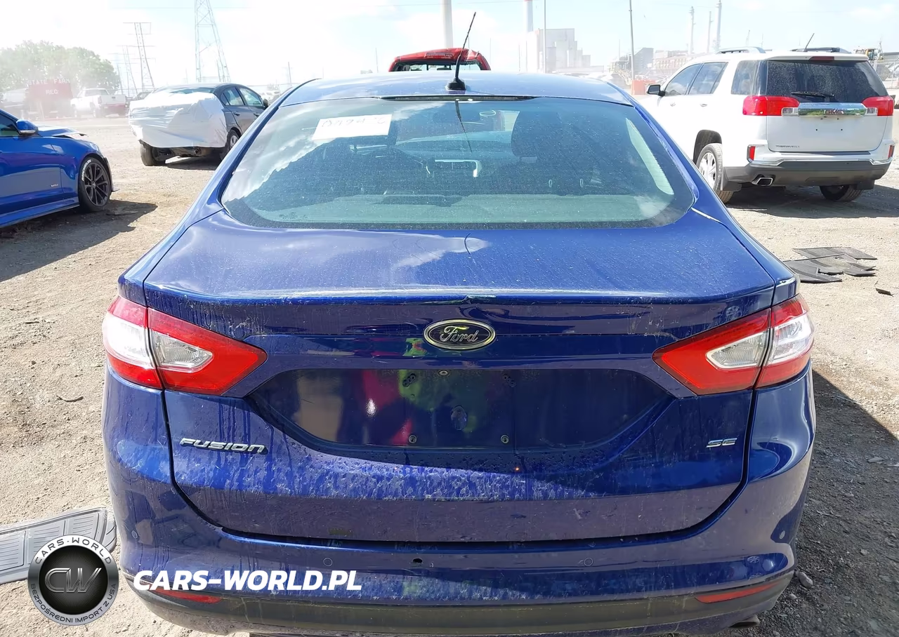 2016 Ford Fusion Se VIN:3FA6P0H78GR304474 - 16