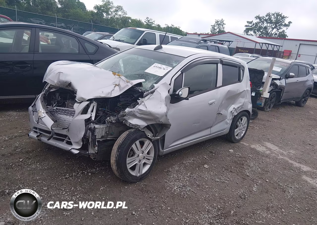 2015 Chevrolet Spark 1Lt Cvt VIN:KL8CD6S93FC753439 - 2