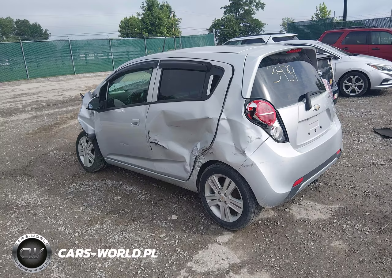 2015 Chevrolet Spark 1Lt Cvt VIN:KL8CD6S93FC753439 - 3
