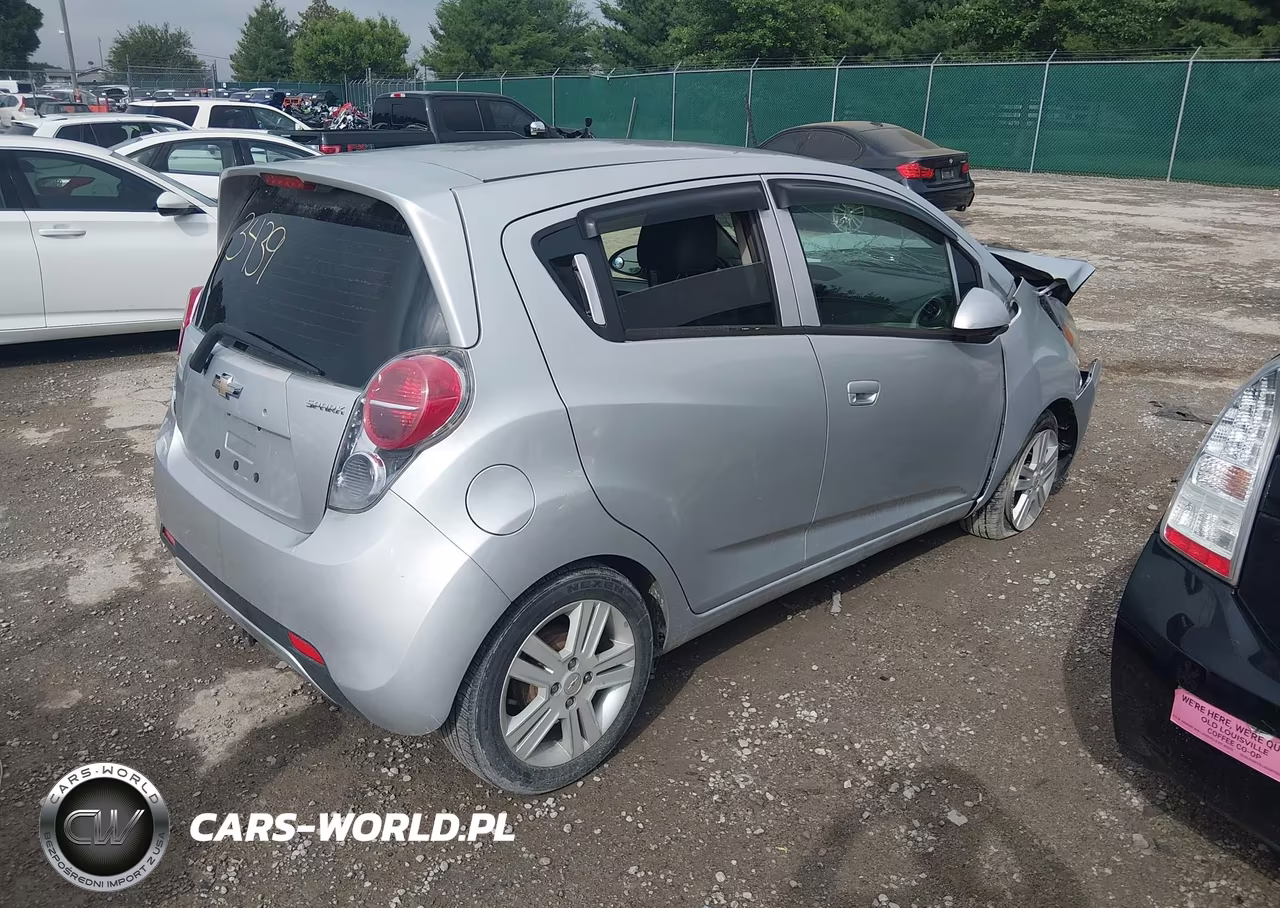 2015 Chevrolet Spark 1Lt Cvt VIN:KL8CD6S93FC753439 - 4