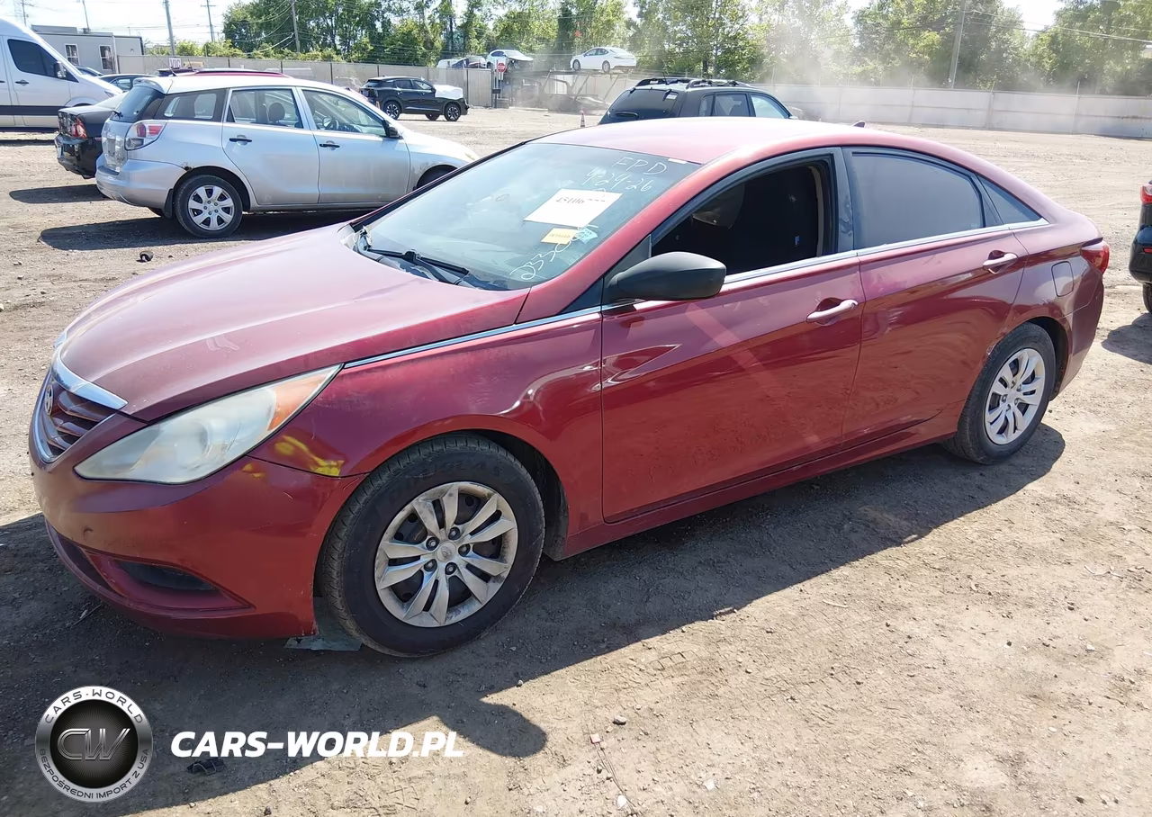 2011 Hyundai Sonata Gls VIN:5NPEB4AC0BH233009 - 2