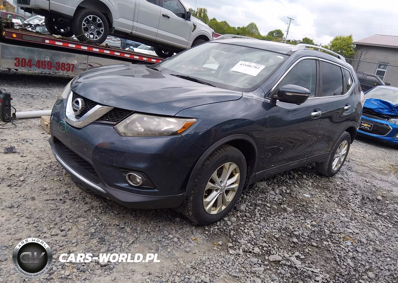 2015 Nissan Rogue Sv VIN:5N1AT2MV7FC764797 - 2