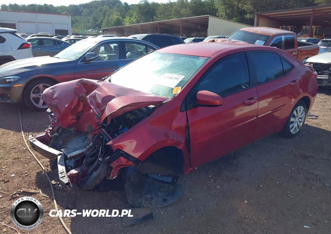 2016 Toyota Corolla Le VIN:5YFBURHE7GP405385 - 2