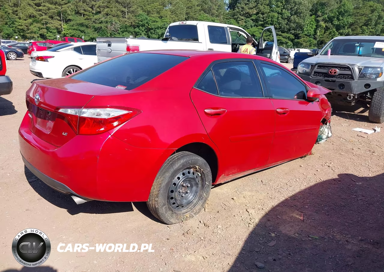2016 Toyota Corolla Le VIN:5YFBURHE7GP405385 - 4