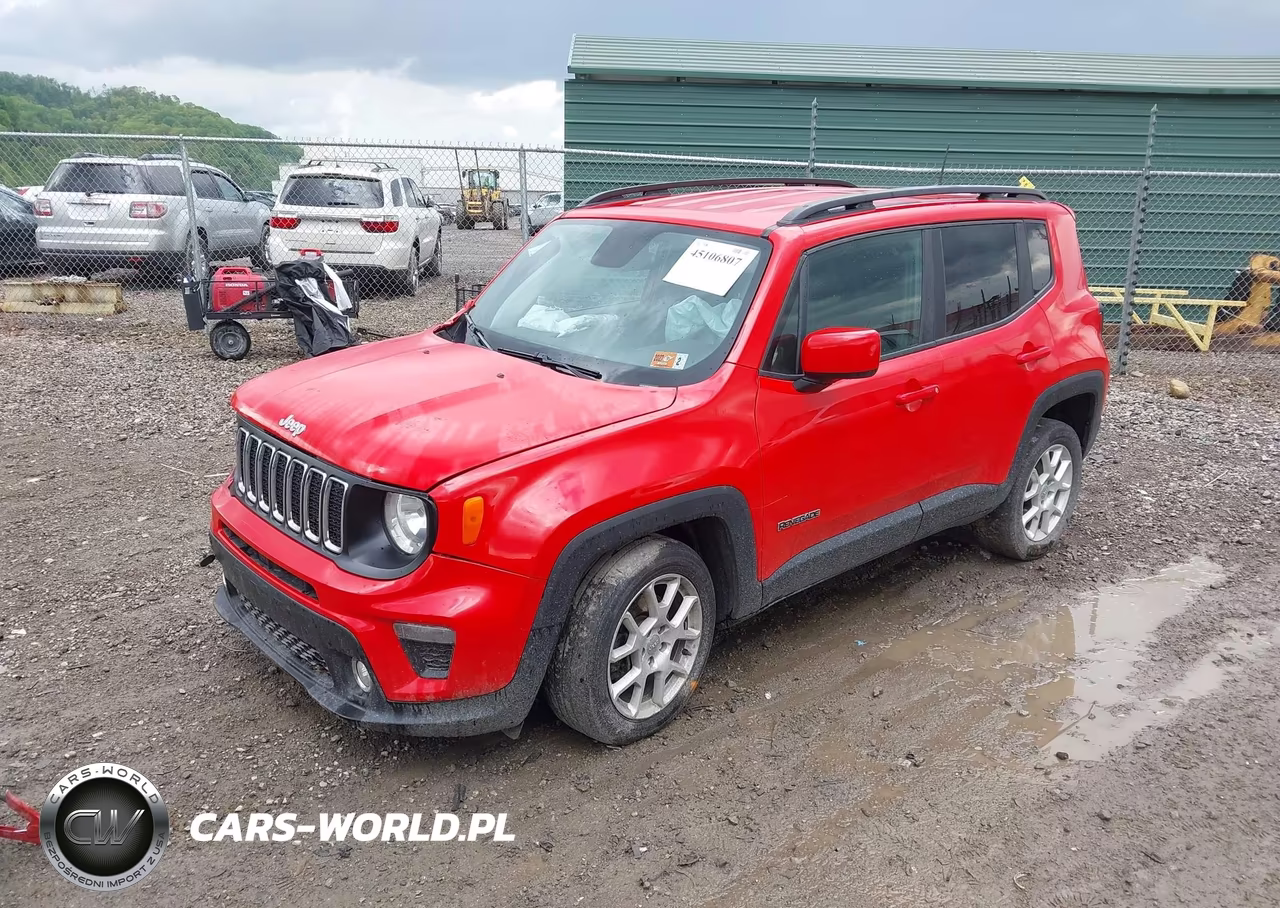 2019 Jeep Renegade Latitude 4X4 VIN:ZACNJBBB3KPK52459 - 2