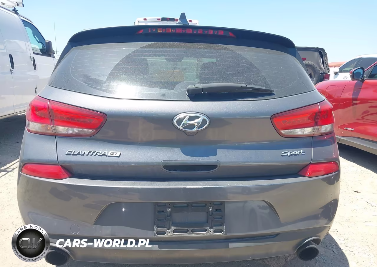 2018 Hyundai Elantra Gt Sport VIN:KMHH55LC2JU075862 - 16