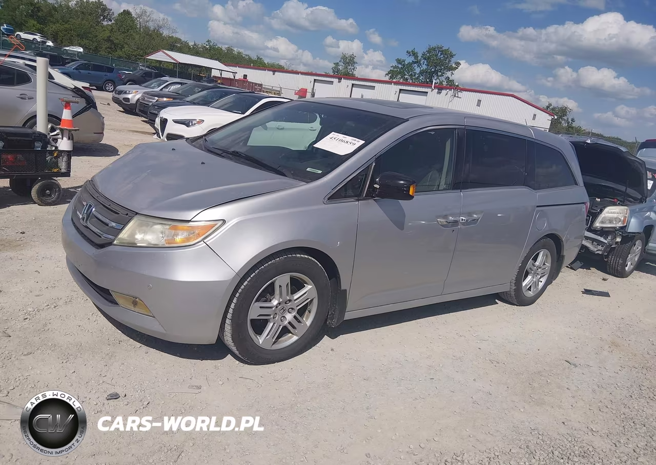 2012 Honda Odyssey Touring-Touring Elite VIN:5FNRL5H91CB141471 - 2