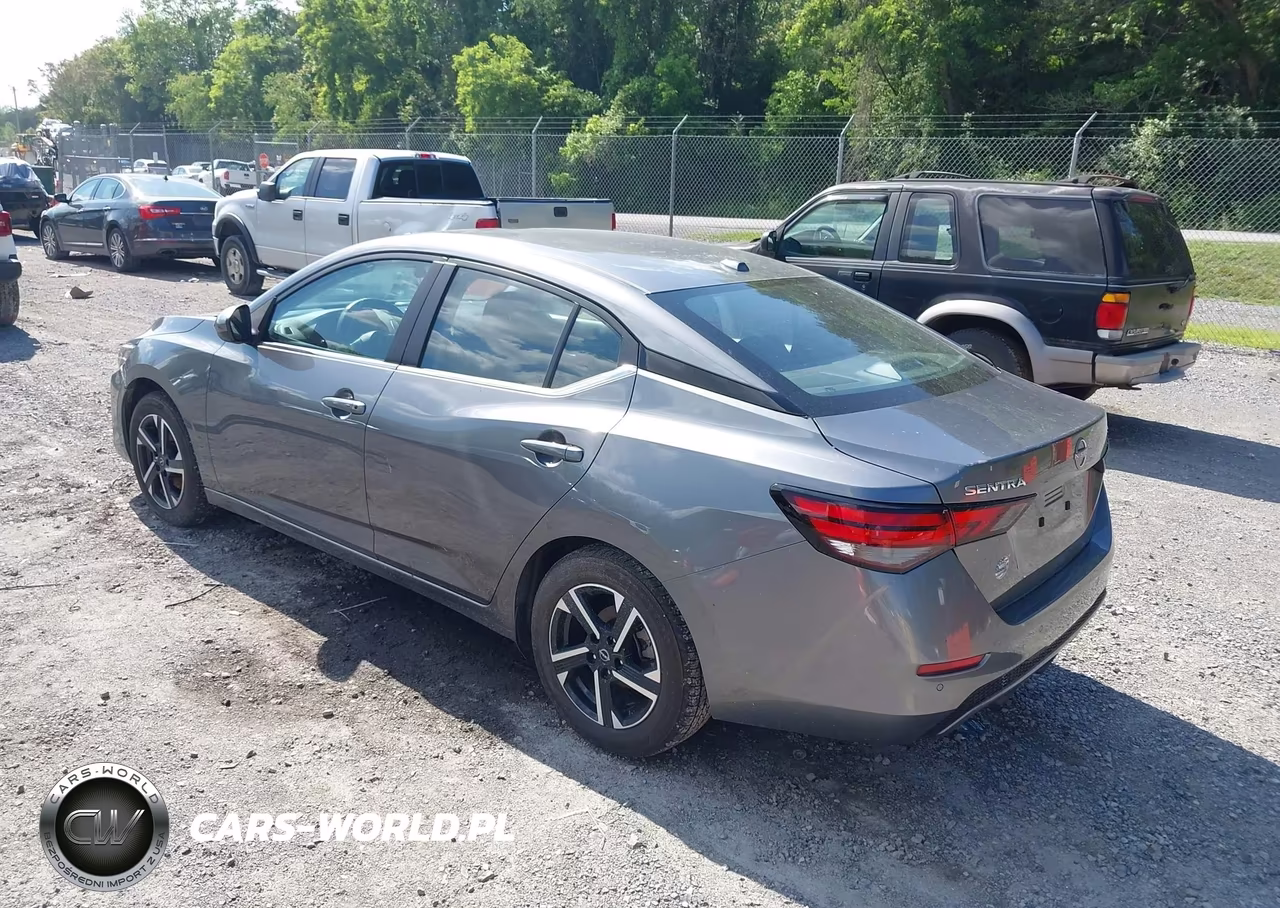 2024 Nissan Sentra Sv Xtronic Cvt VIN:3N1AB8CV5RY365154 - 3