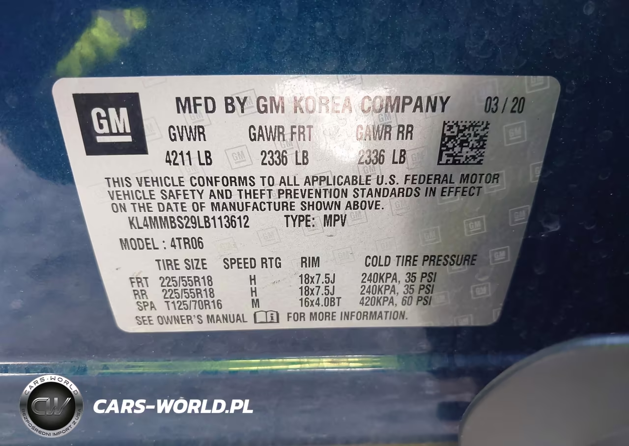 2020 Buick Encore Gx Fwd Preferred VIN:KL4MMBS29LB113612 - 9