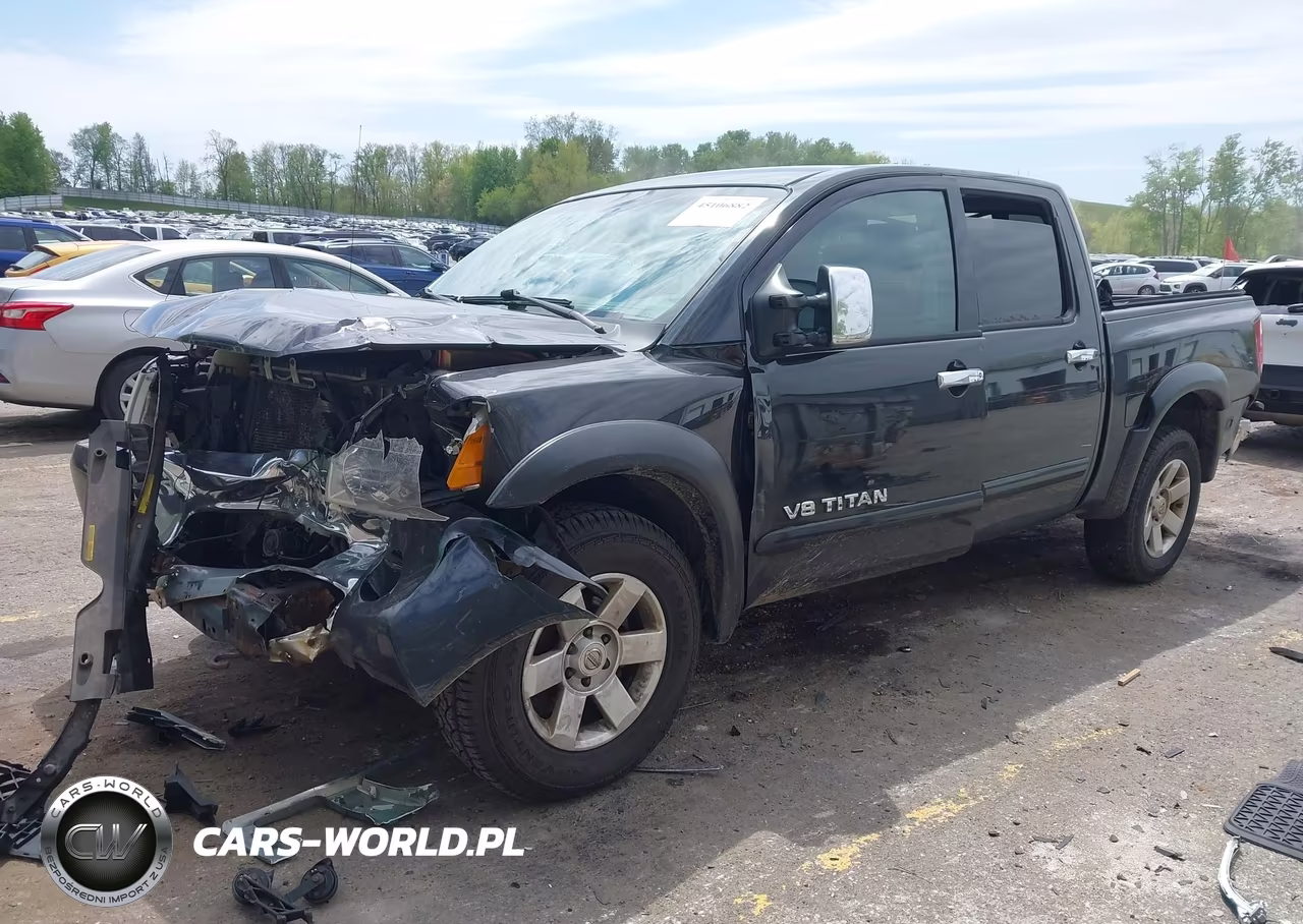 2005 Nissan Titan Le VIN:1N6BA07B55N573173 - 2