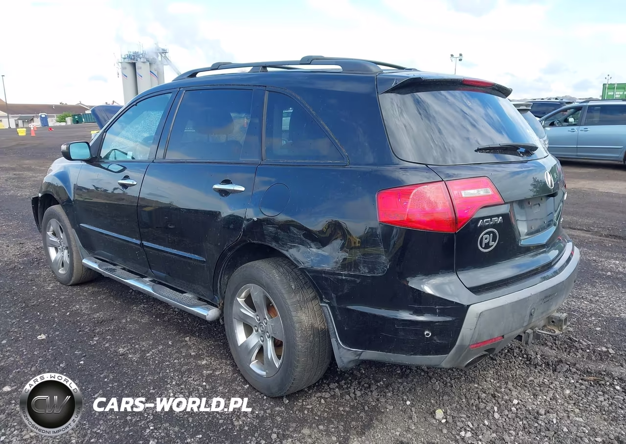 2007 Acura Mdx Sport Package VIN:2HNYD28887H552259 - 3