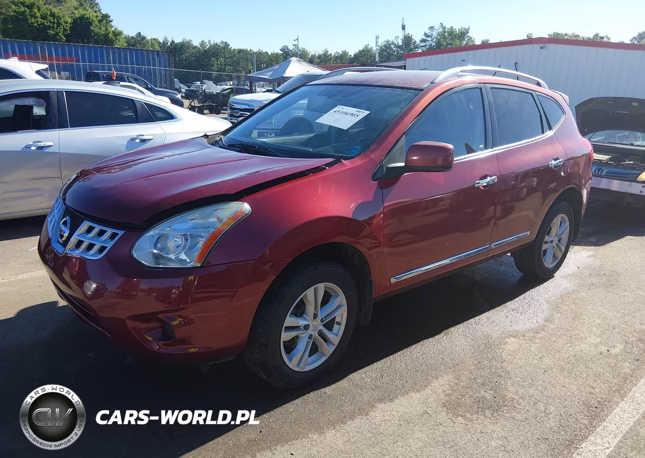 2012 Nissan Rogue Sv VIN:JN8AS5MT5CW255247 - 2