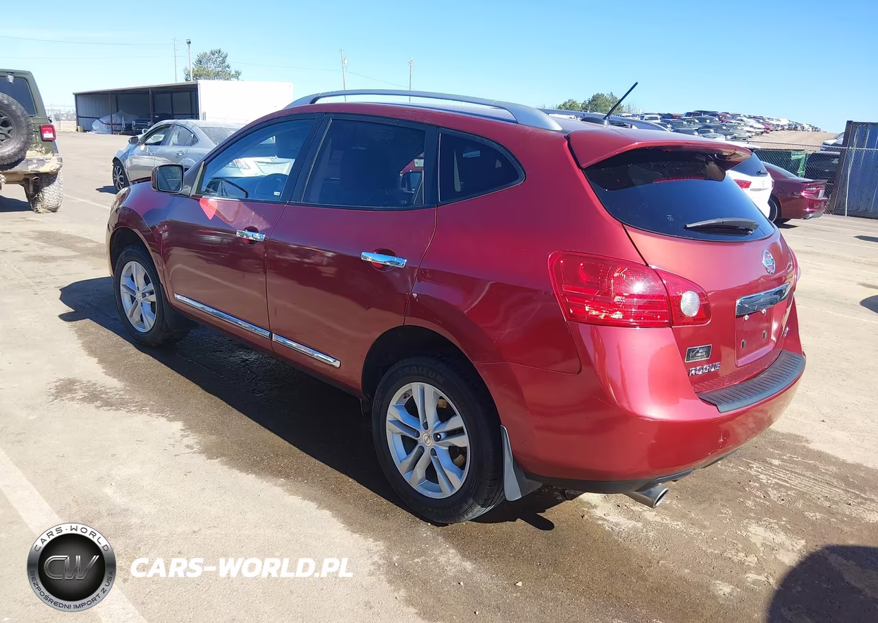 2012 Nissan Rogue Sv VIN:JN8AS5MT5CW255247 - 3