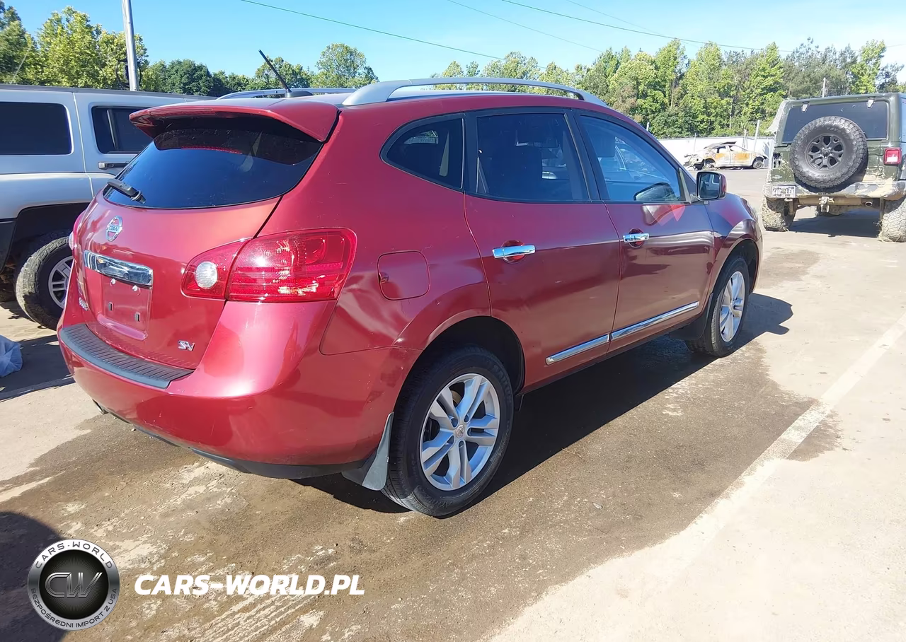 2012 Nissan Rogue Sv VIN:JN8AS5MT5CW255247 - 4
