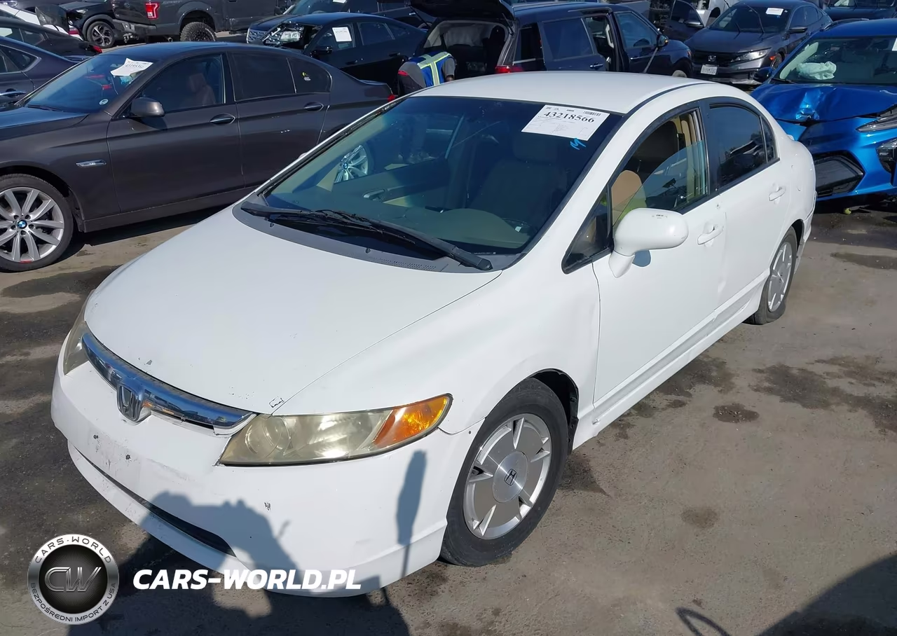 2007 Honda Civic Hybrid VIN:JHMFA36297S013893 - 2