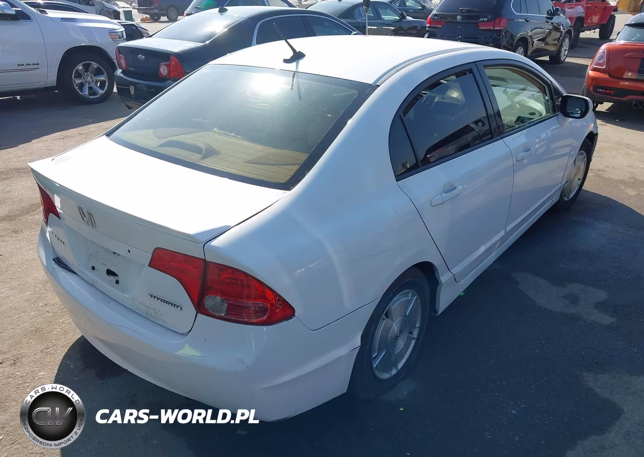 2007 Honda Civic Hybrid VIN:JHMFA36297S013893 - 4