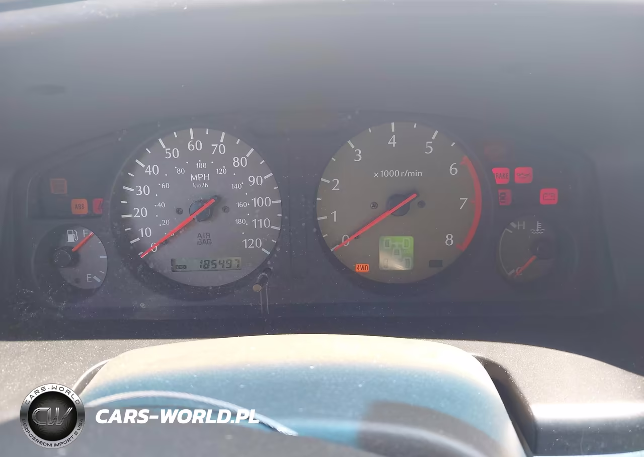 2000 Infiniti Qx4 VIN:JNRAR07Y6YW085568 - 7
