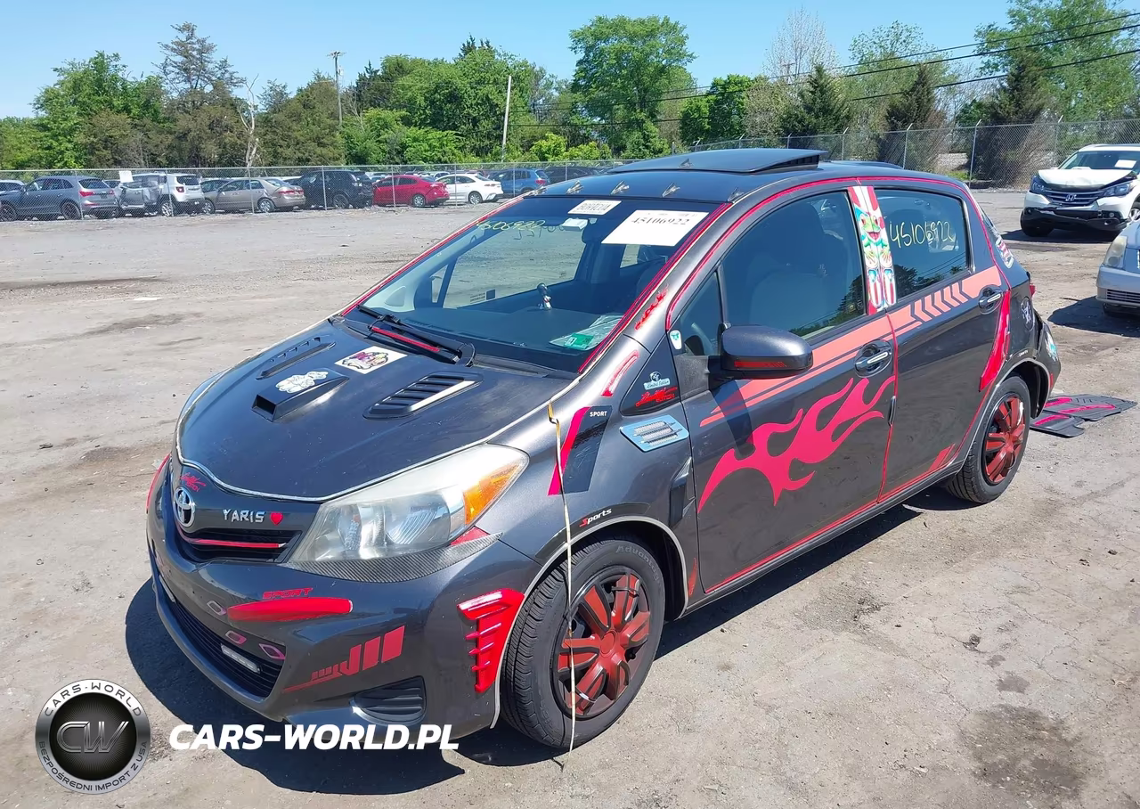 2014 Toyota Yaris L (Tmc-Cbu Plant)-Le (Tmc-Cbu Plant)-Se (Tmc-Cbu Plant) VIN:JTDKTUD37ED582481 - 2